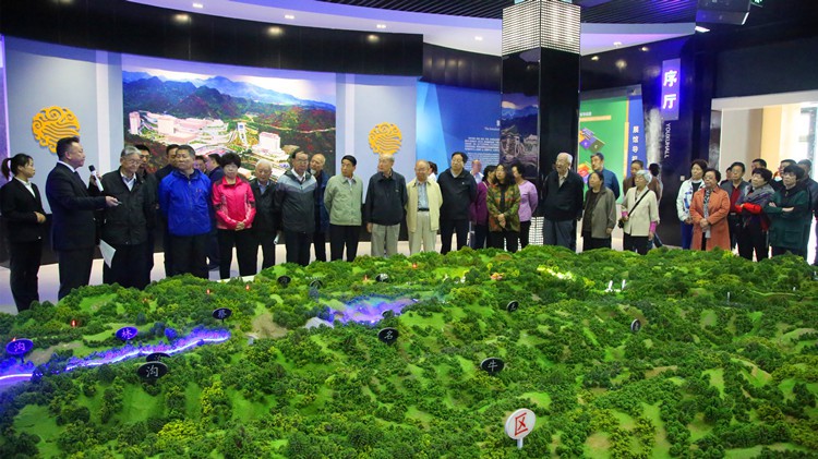 甘肃省级老同志考察团莅临大发88股份指导绿色矿山建设工作